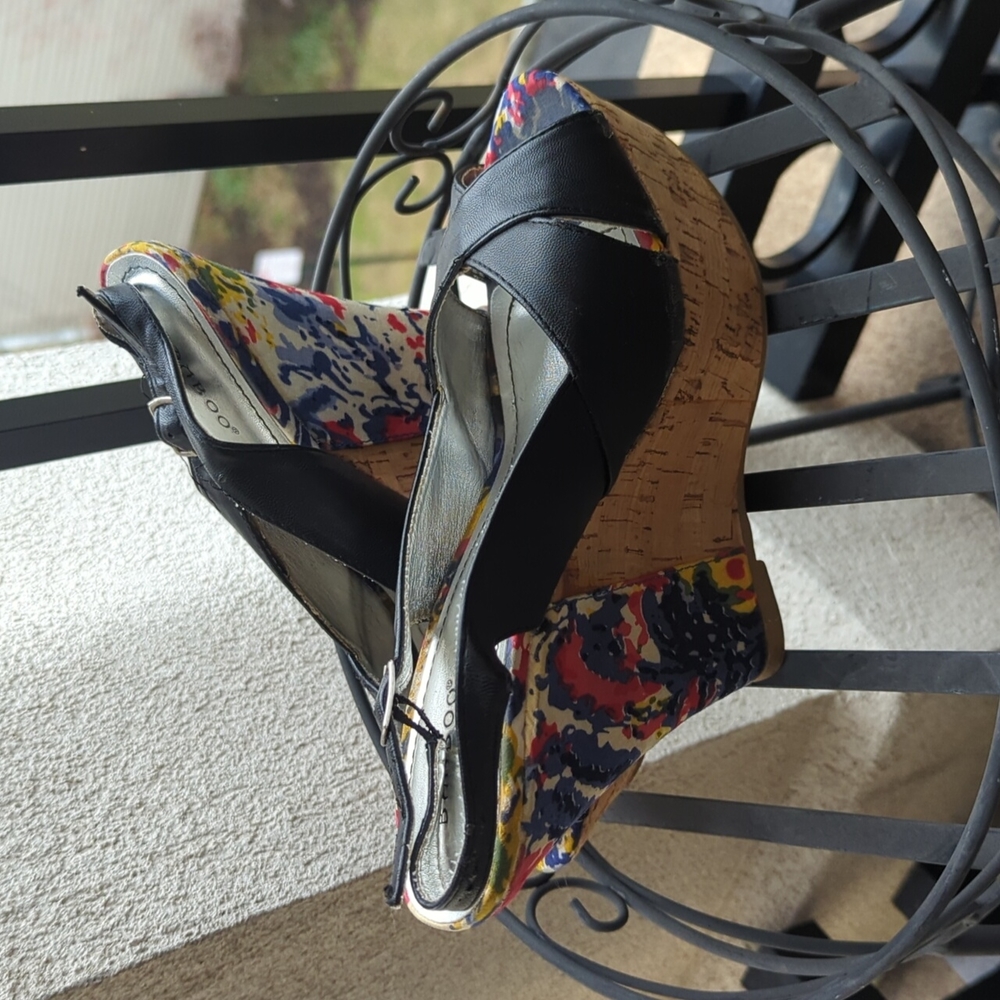 Wedges with color, Sexy AF